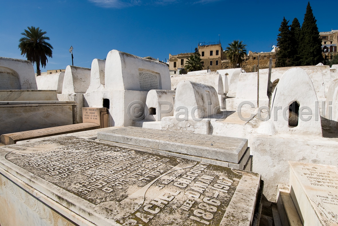 Jewish Cemetery, Fes, Morocco
 (cod:Morocco 58)